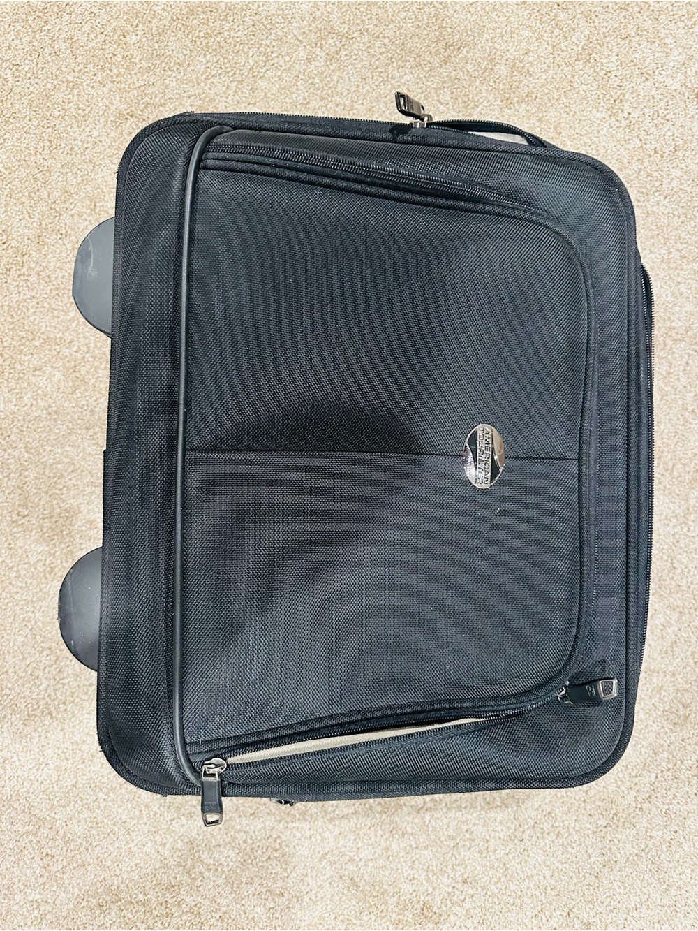 American Tourister Black Rolling Underseat Carry-on - Excellent Condition